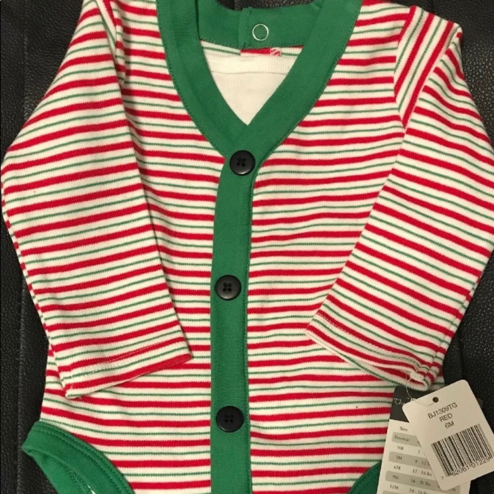 Vitamins Baby Long Sleeved 6 month Onsie NWT